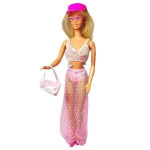 1981 Vintage Sunsational Malibu Barbie Re-dressed & Re-accessorized